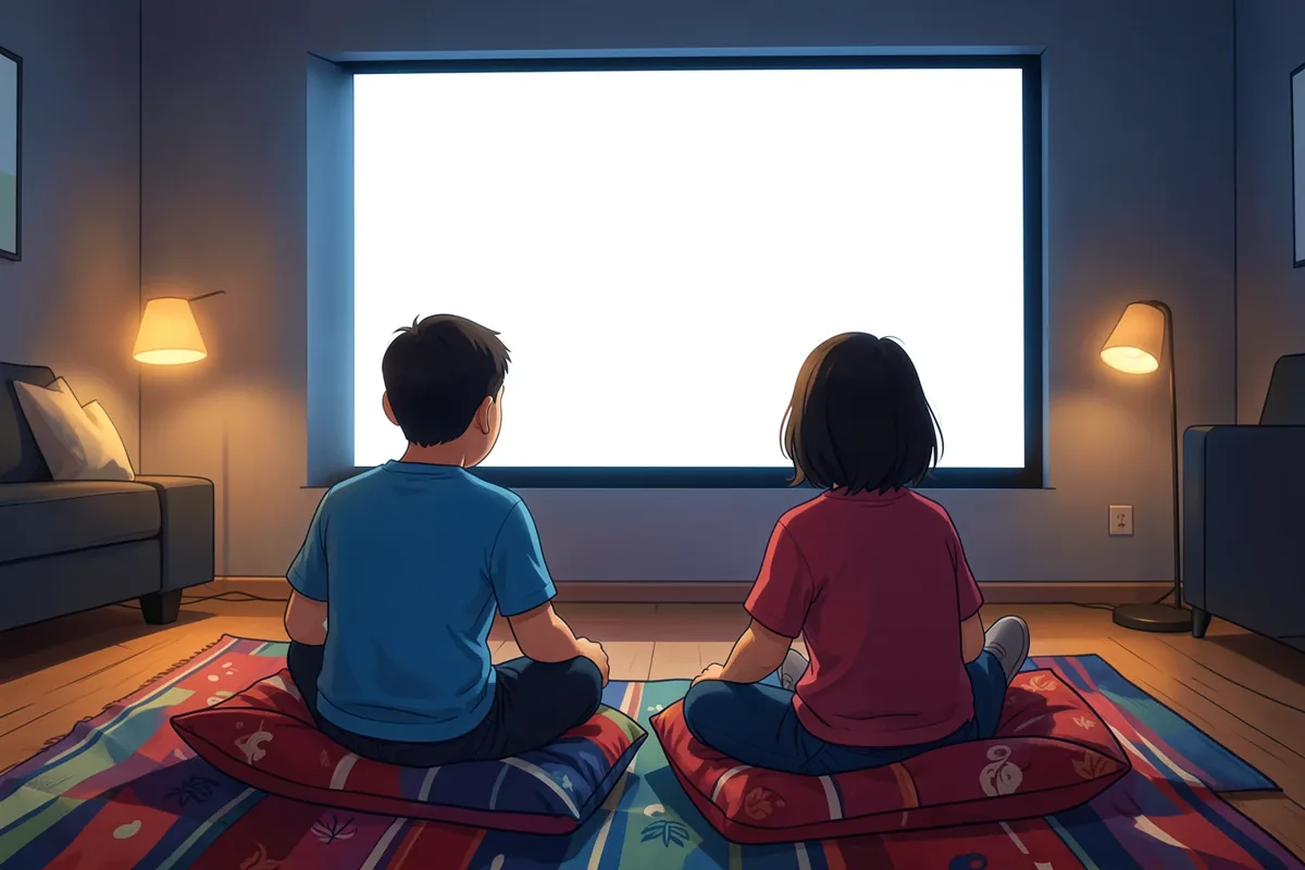 Buổi tối xem phim cả nhà: chọn phim hợp tuổi và giữ nếp xem chung