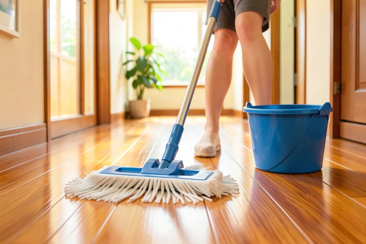 Cách lau sàn đúng theo từng loại sàn: gạch, đá, gỗ, sàn nhựa