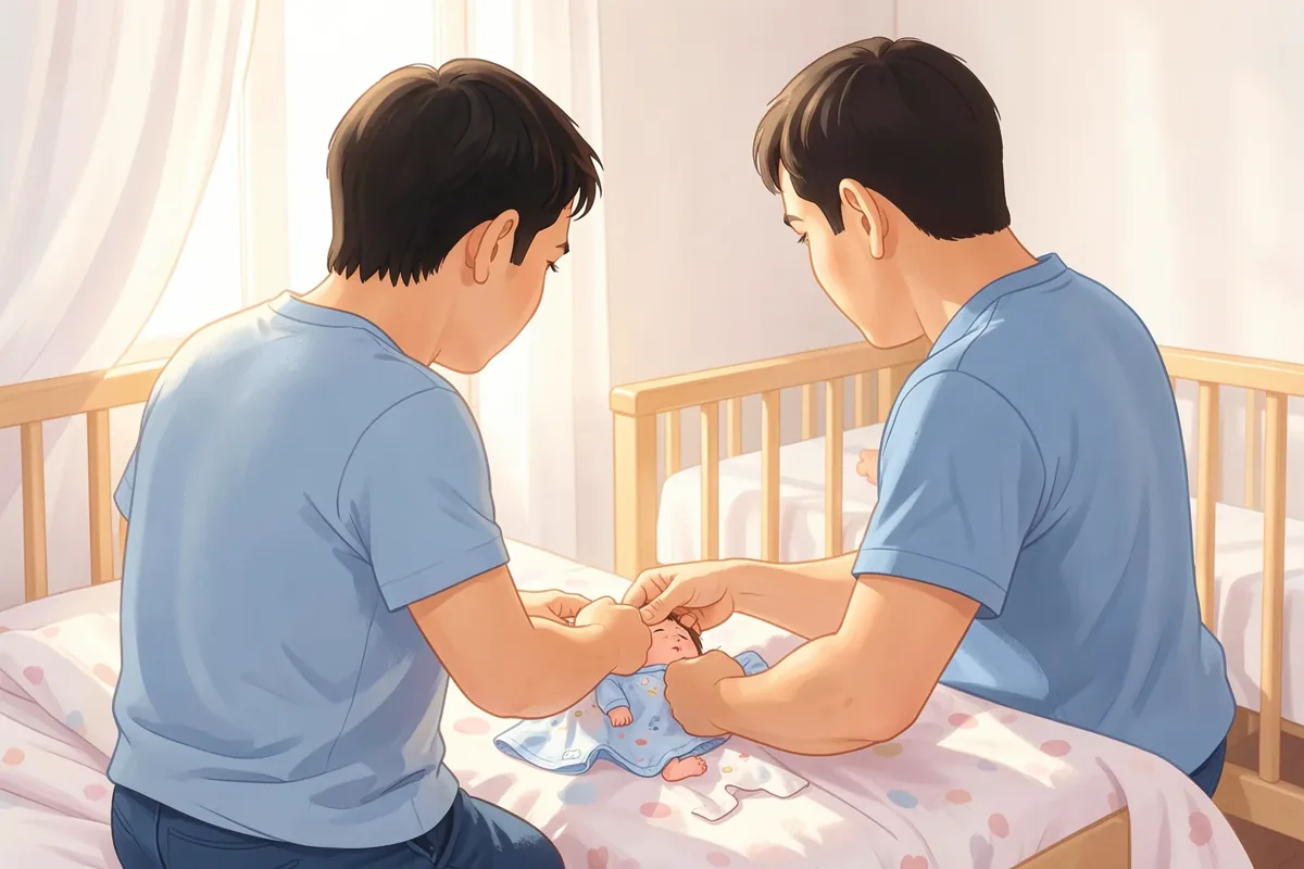 Chia việc khi nhà có người ốm hoặc mới sinh em bé: việc nào bỏ được