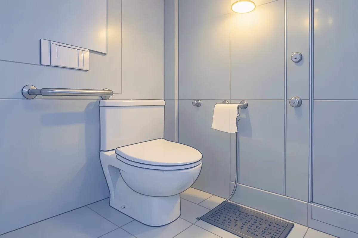 Chống trơn trượt nhà tắm cho người lớn tuổi: dọn dẹp và đồ nên lắp