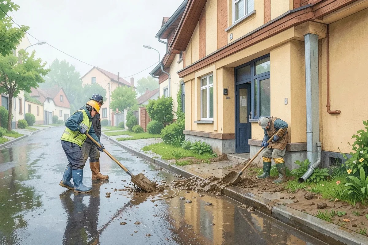 Dọn nhà sau lũ: làm sạch, khử khuẩn và xử lý đồ đạc ngấm nước