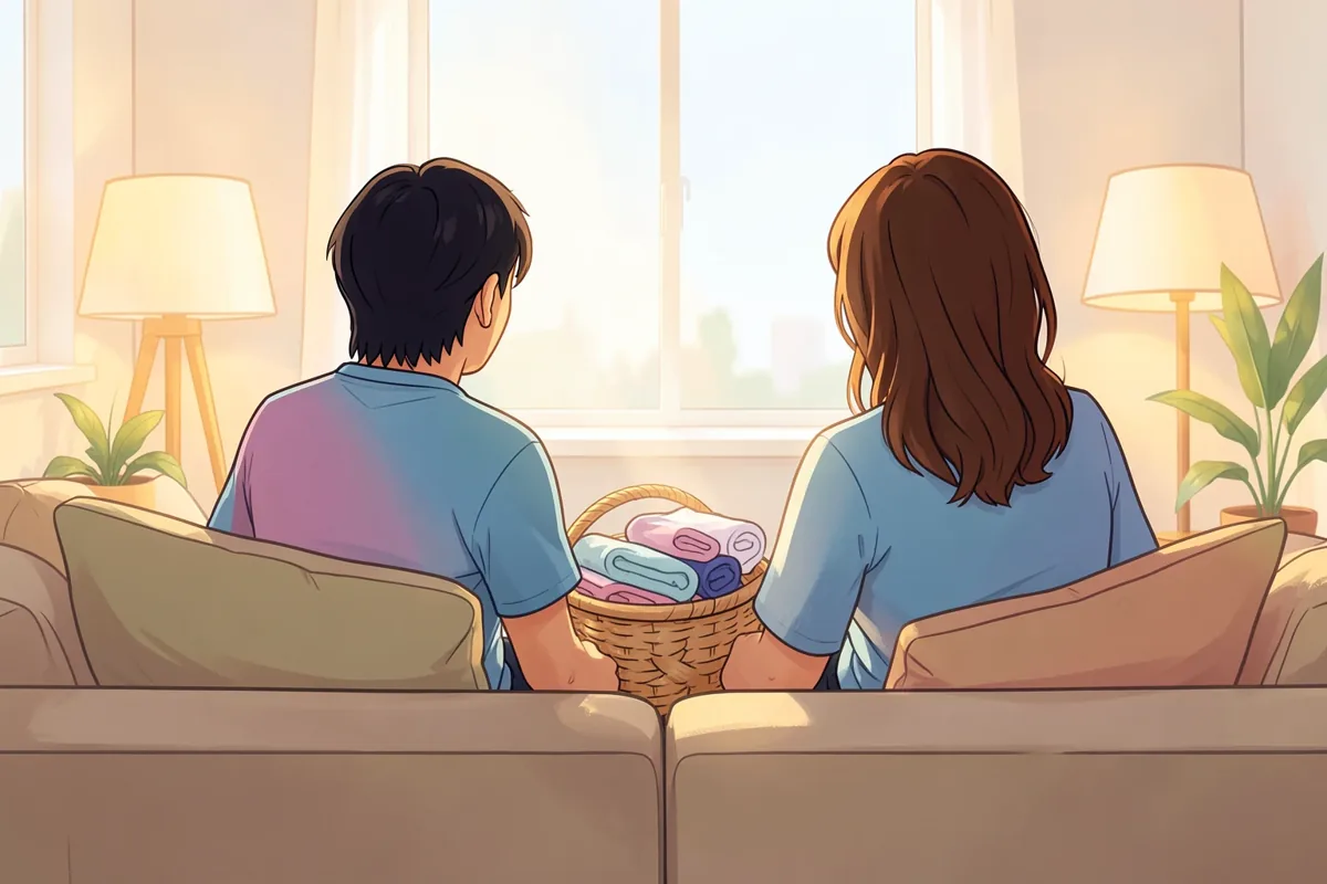 Khi một người làm việc nhà không đạt ý: góp ý mà không làm nản