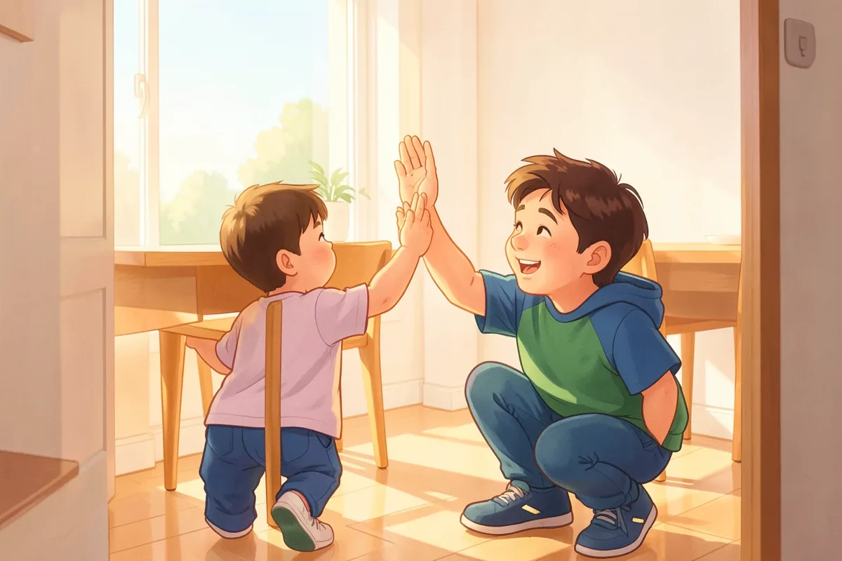 Khen con làm việc nhà thế nào cho đúng: khen cụ thể, khen nỗ lực
