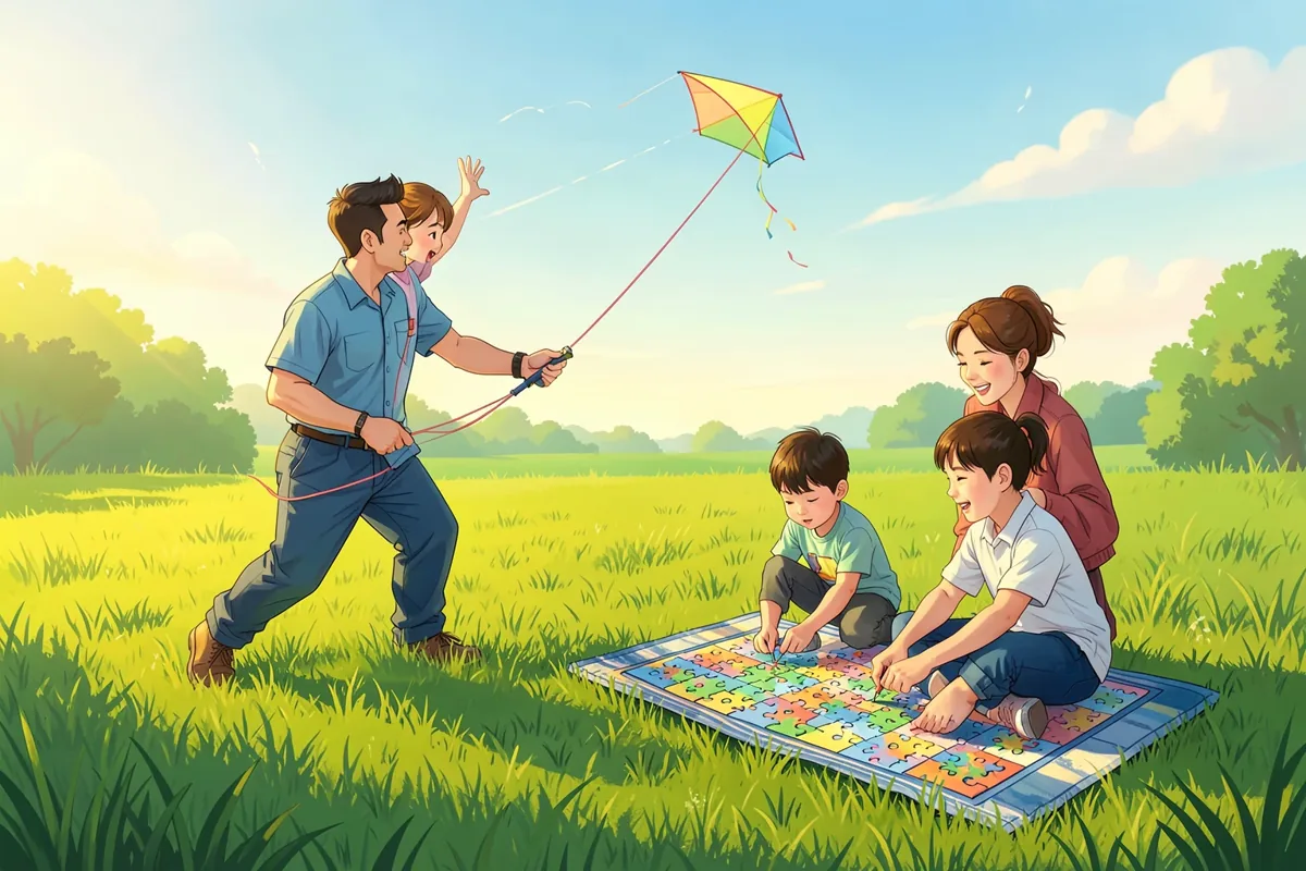 Một ngày không màn hình cho cả nhà: chuẩn bị và làm gì từ sáng tới tối