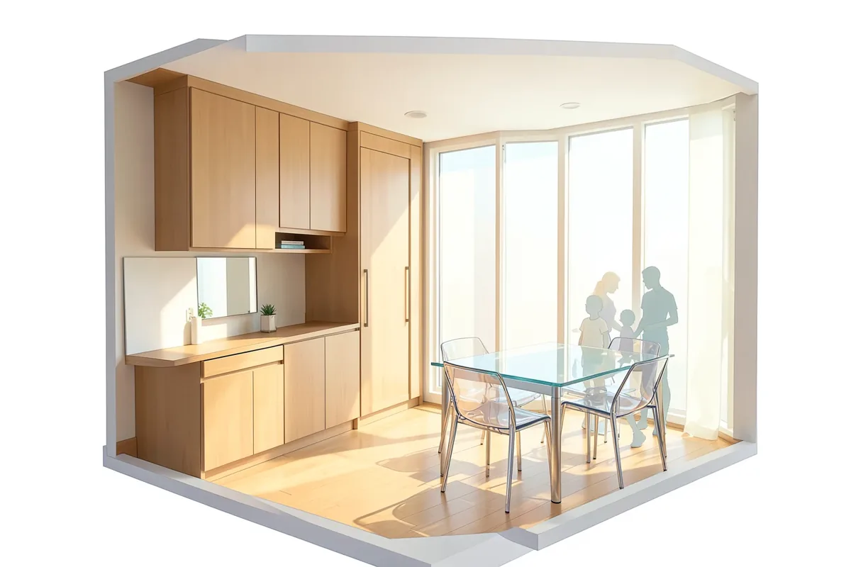 Sắp xếp nhà nhỏ, căn hộ chung cư cho gọn: bớt đồ và tận dụng chỗ