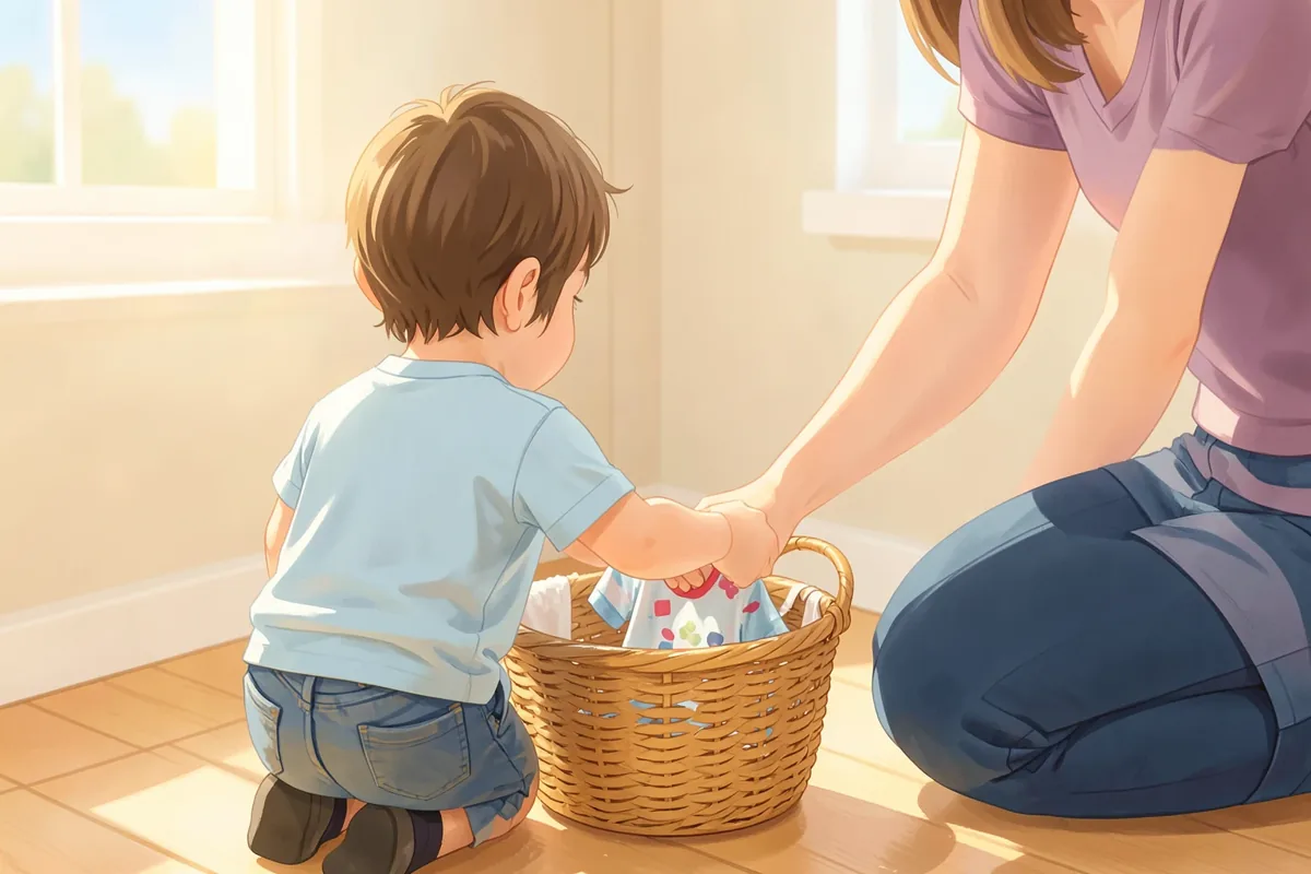 Trẻ mấy tuổi bắt đầu làm việc nhà được và nên bắt đầu thế nào